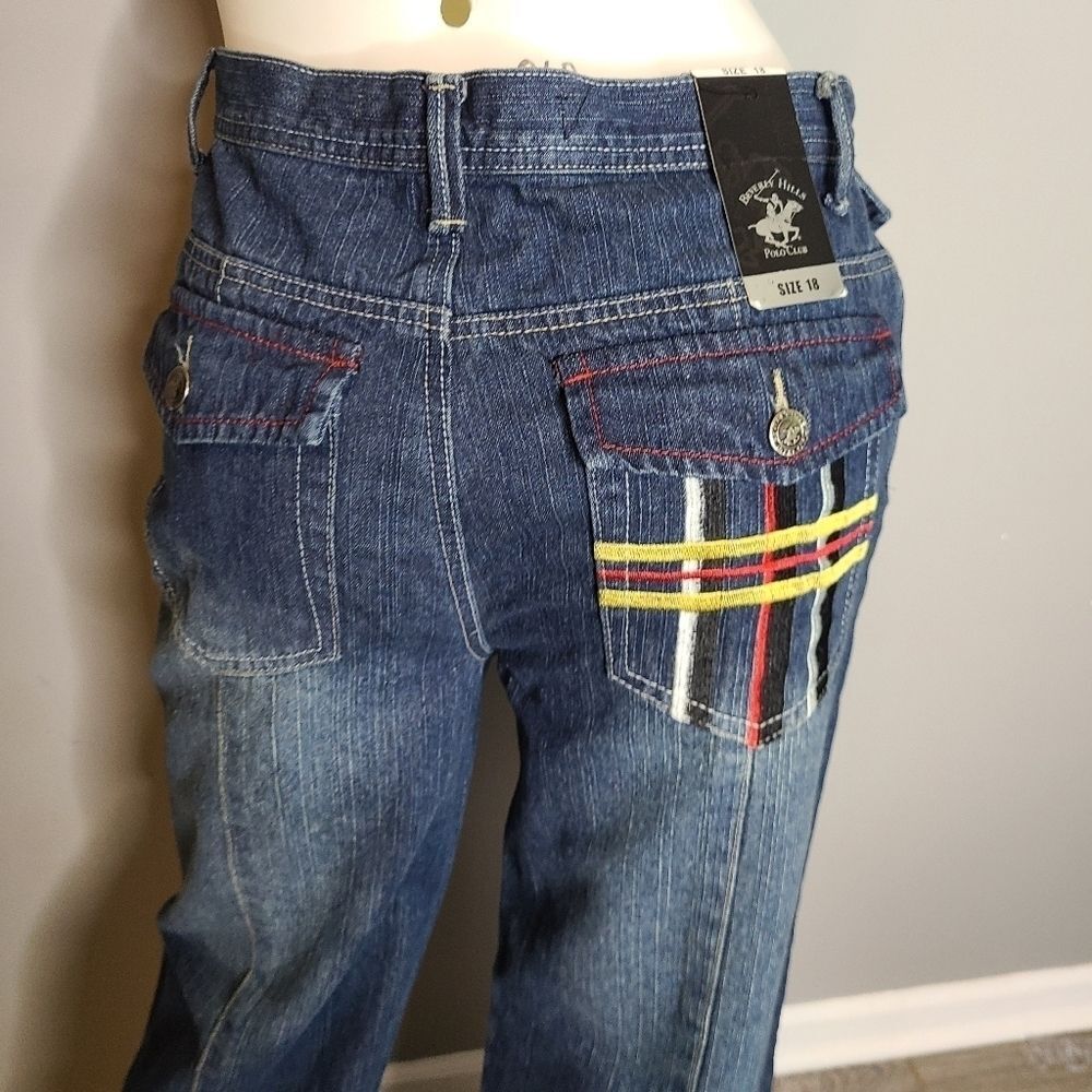 NWT Beverly Hills Polo Club Jeans sz 18 - Picture 10 of 11